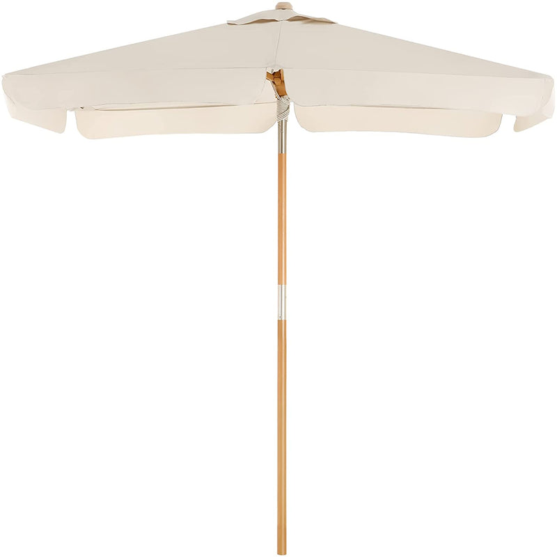 Parasol rectangulaire inclinable "Sierra" beige
